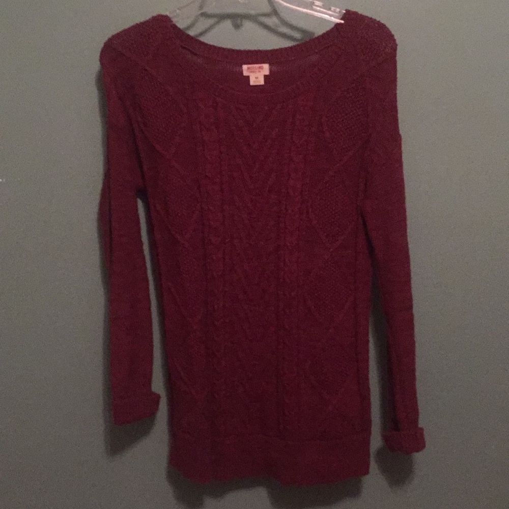 Red sweater